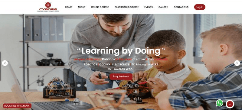 Learning Management System (LMS) project screenshot